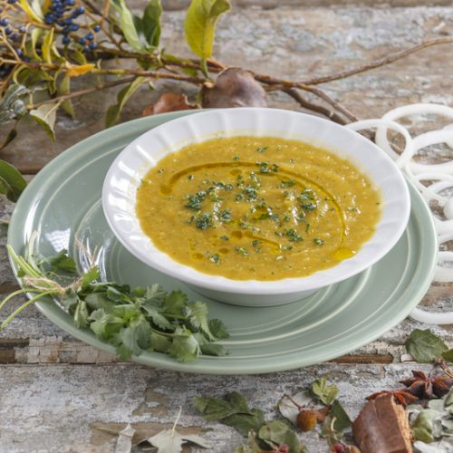 Sopa cremosa de curgete