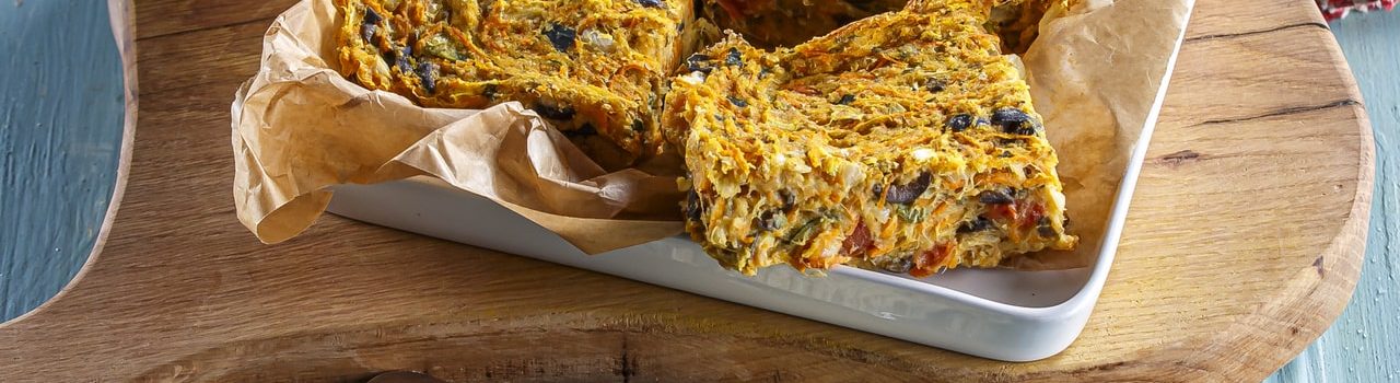 Bolo salgado de cenoura e curgete @ TeleCulinária