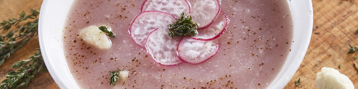 Sopa de rabanete @TeleCulinária